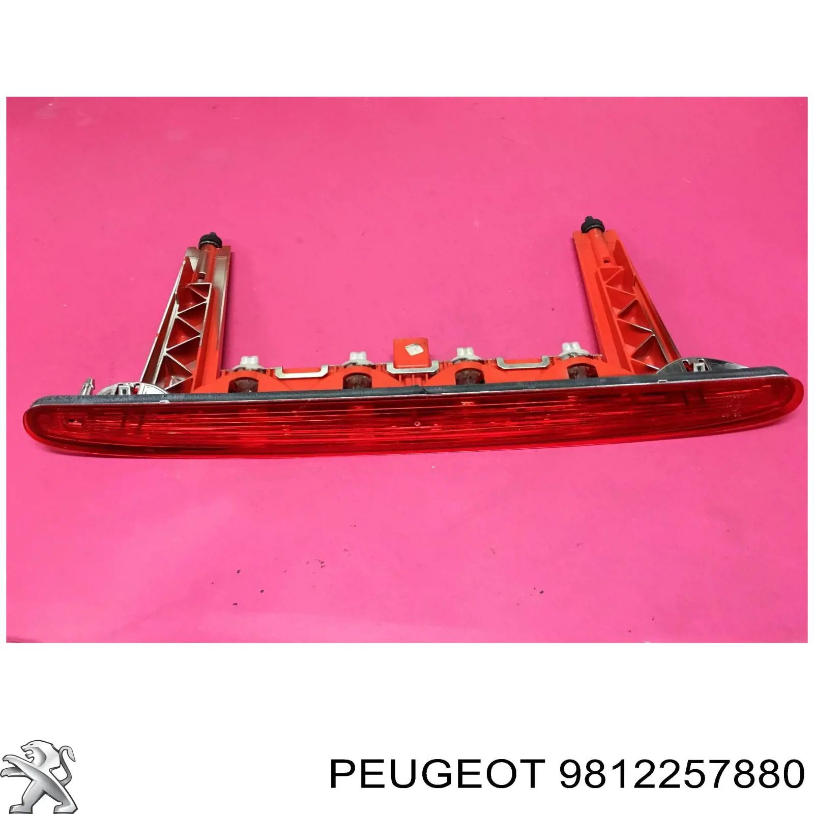 9812257880 Peugeot/Citroen Lampa stop tylna dodatkowa