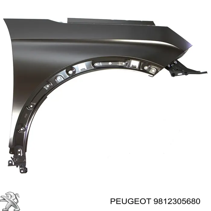 Błotnik przedni prawy 9812305680 Peugeot/Citroen