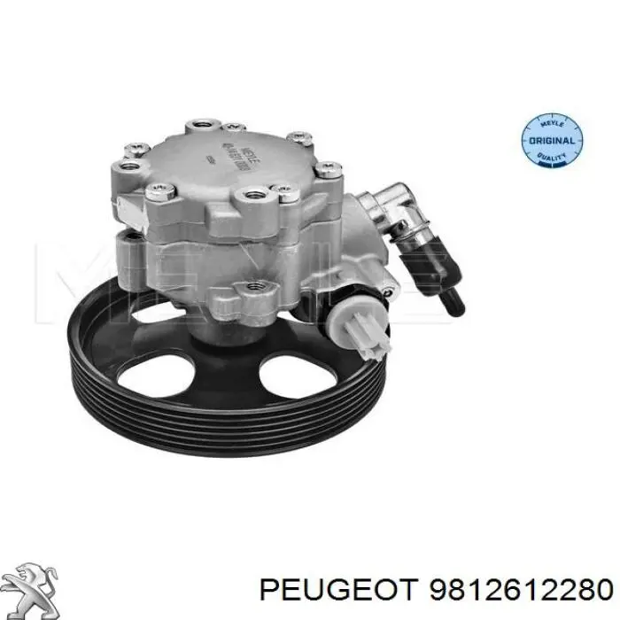 Do koszyka 9812612280 Peugeot/Citroen Pompa wspomagania hydraulicznego kierownicy