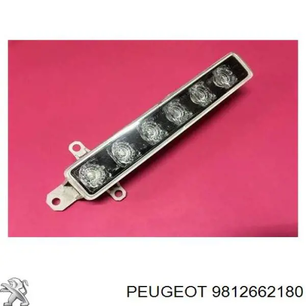 Do koszyka 9812662180 Peugeot/Citroen Reflektor jazdy dziennej