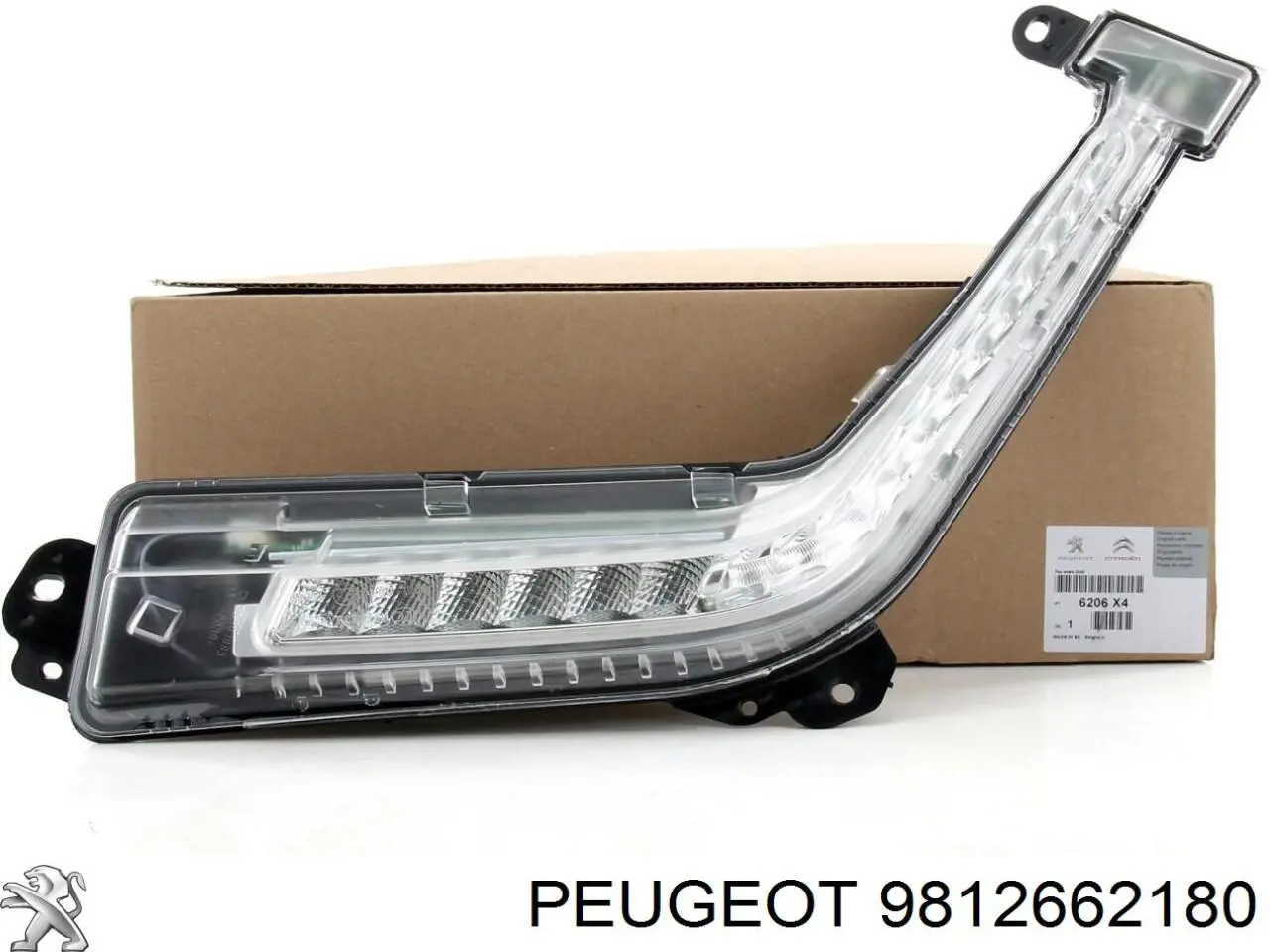 Do koszyka 9812662180 Peugeot/Citroen Reflektor jazdy dziennej