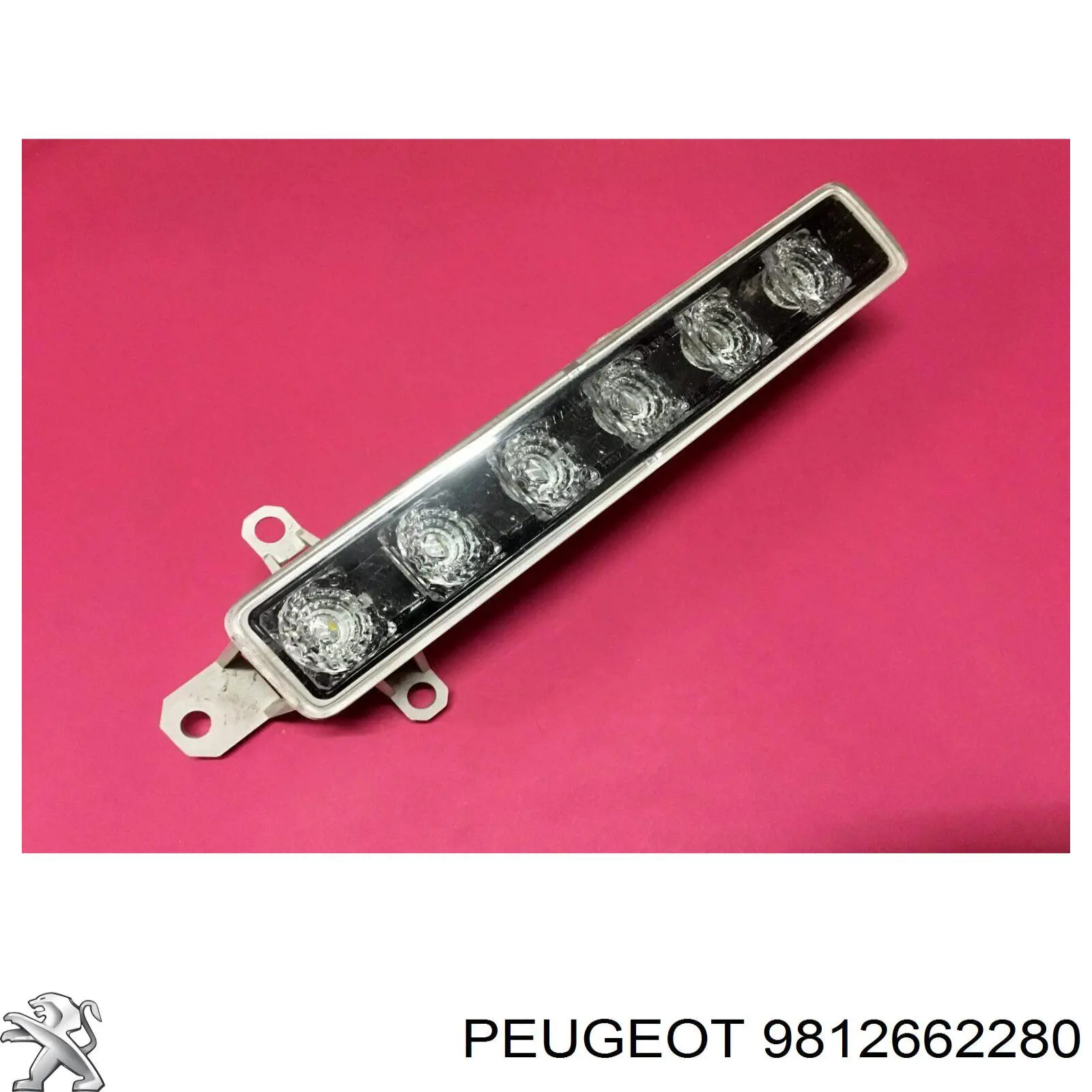 Reflektor jazdy dziennej Peugeot/Citroen 9812662280 cena, od 95,34 USD