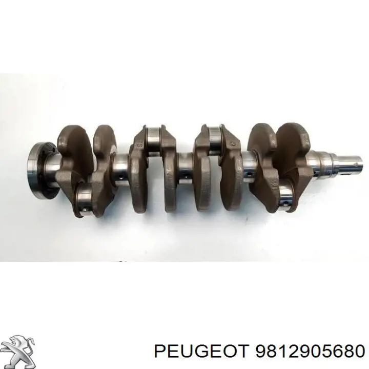 9812905680 Peugeot/Citroen Wał korbowy silnika