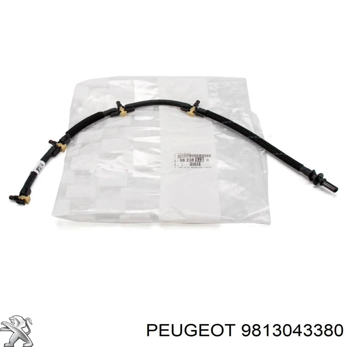 9813043380 Peugeot/Citroen Czujnik ciśnienia paliwa