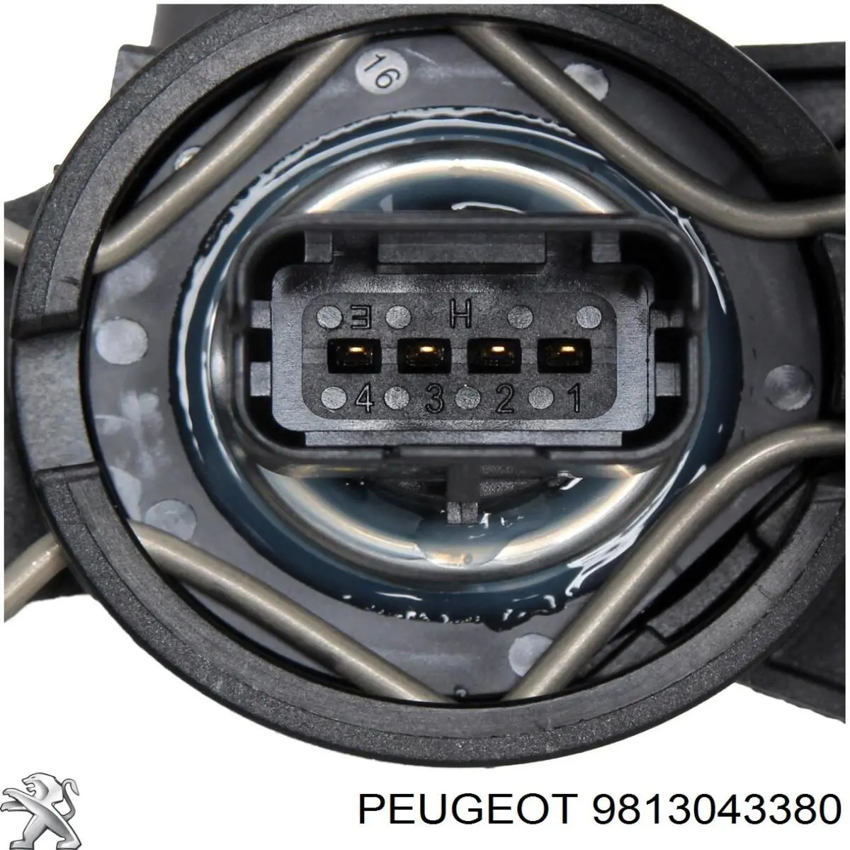 9813043380 Peugeot/Citroen Czujnik ciśnienia paliwa