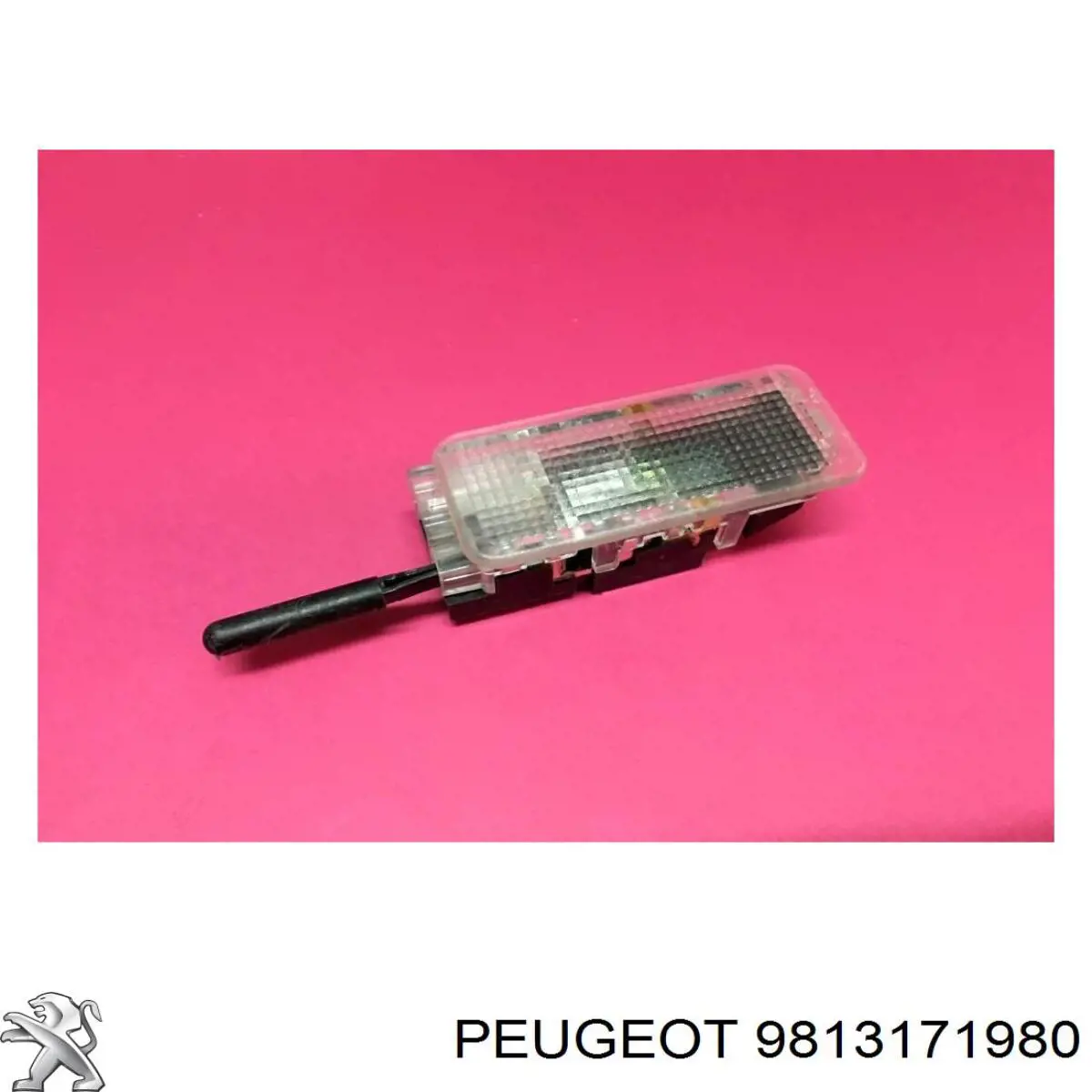 9813171980 Peugeot/Citroen Lampa oświetlenia schowka