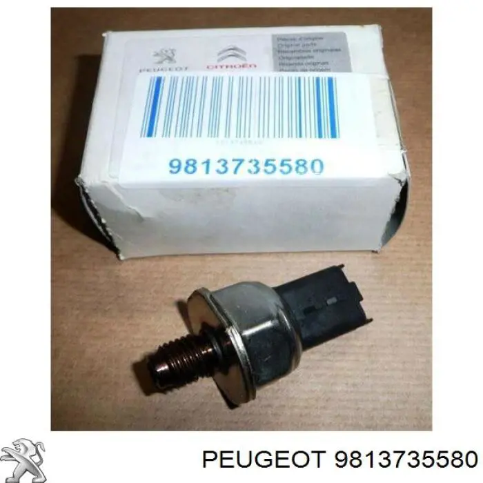 9813735580 Peugeot/Citroen Czujnik ciśnienia paliwa