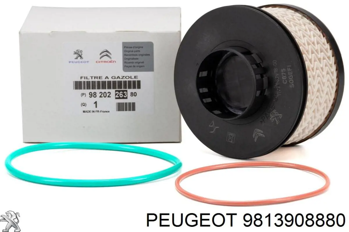 Filtr powietrza Peugeot/Citroen 9813908880 cena, od 10,18 USD