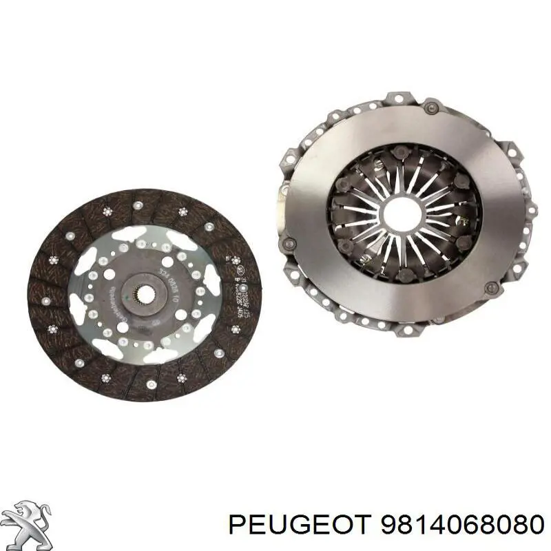 Zestaw sprzęgła (3 części) Peugeot/Citroen 9814068080 cena, od 271,71 USD