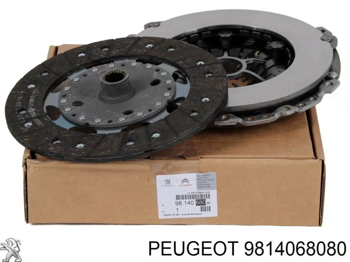 9814068080 Peugeot/Citroen Zestaw sprzęgła (3 części)