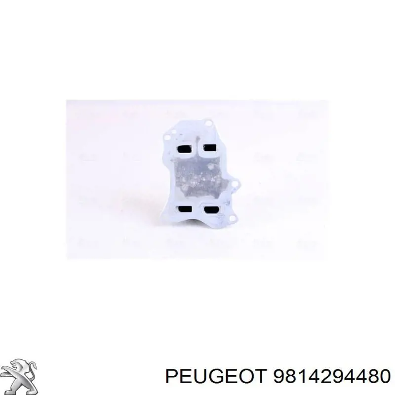 Chłodnica oleju, pod filtrem Peugeot/Citroen 9814294480