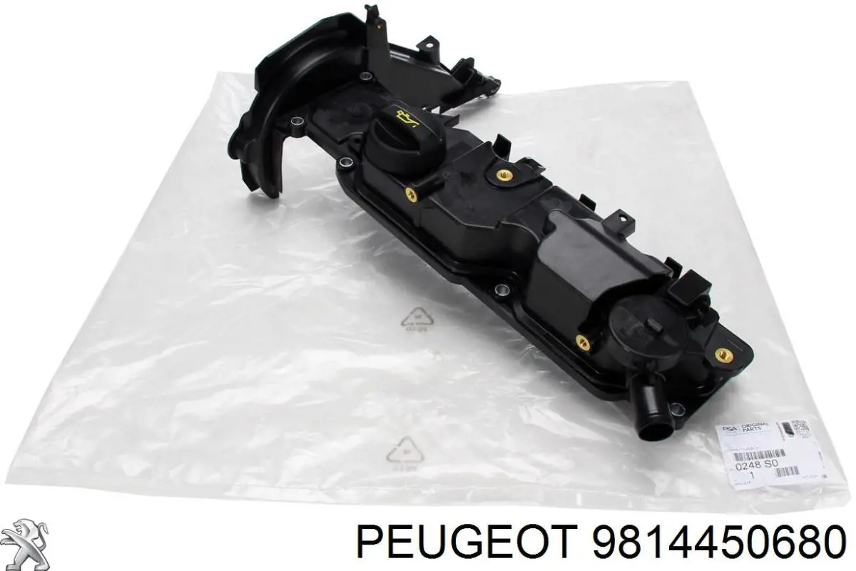 Uszczelka pokrywy przedniej silnika górna 9814450680 Peugeot/Citroen