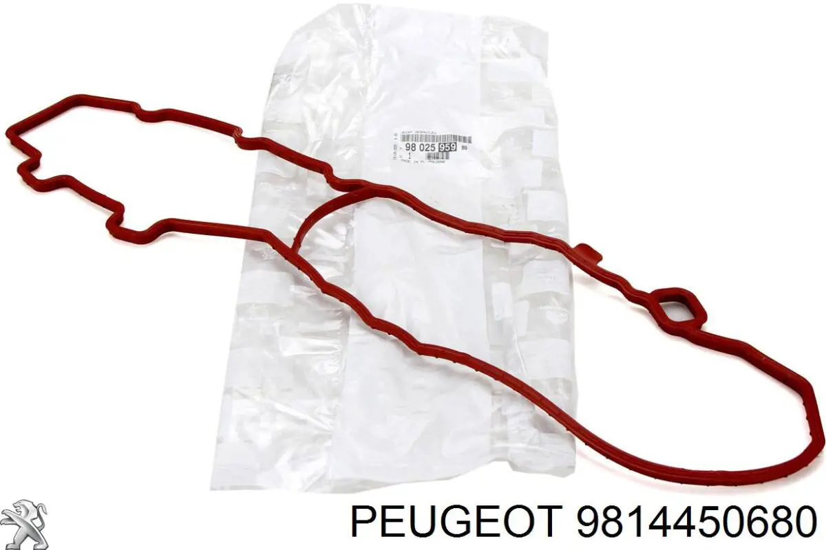 9814450680 Peugeot/Citroen Uszczelka pokrywy przedniej silnika górna