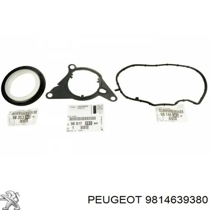 Uszczelka pokrywy przedniej silnika górna Peugeot/Citroen 9814639380 cena, od 8,91 USD