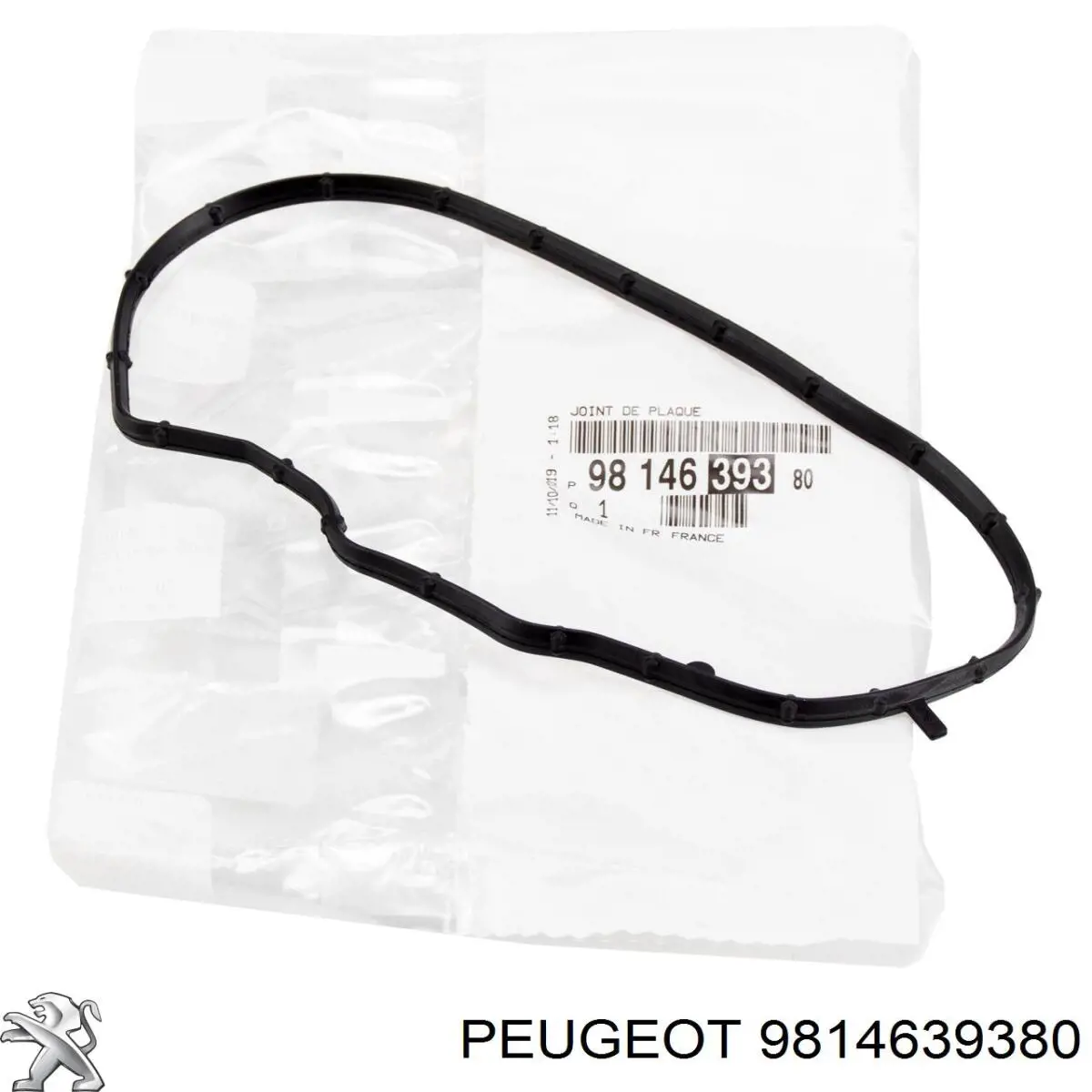 9814639380 Peugeot/Citroen Uszczelka pokrywy przedniej silnika górna