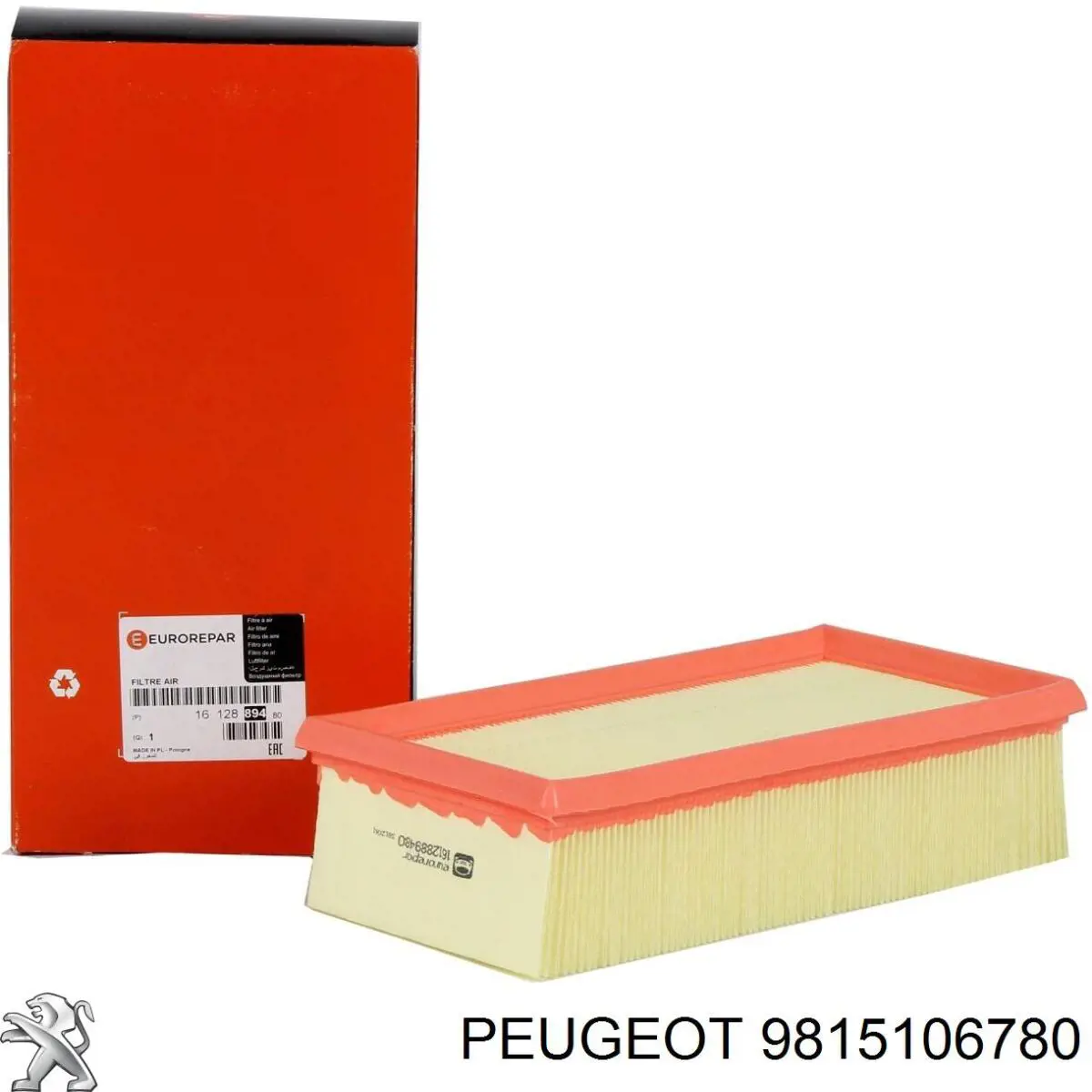 9815106780 Peugeot/Citroen Filtr kabiny