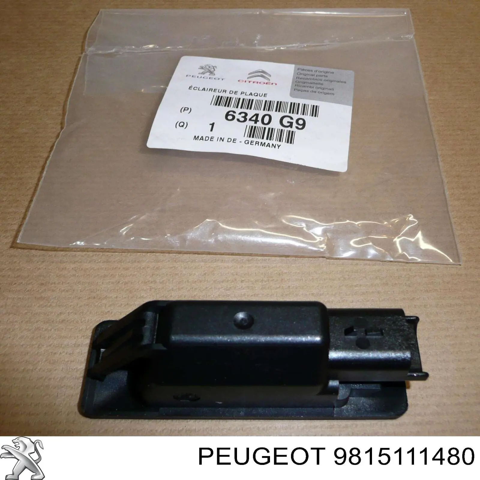 Zbiornik AD BLUE 9815111480 Peugeot/Citroen