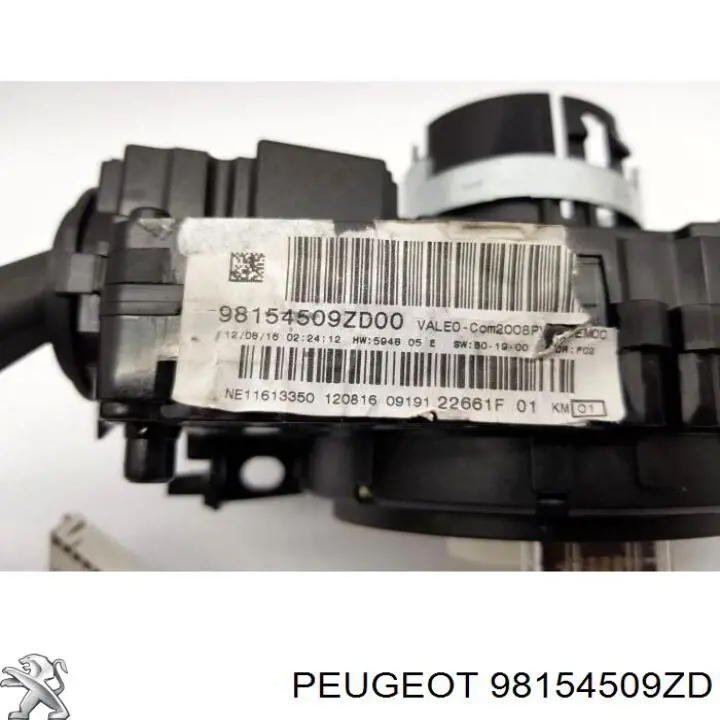 Do koszyka 98154509ZD Peugeot/Citroen Przełącznik zespolony prawy