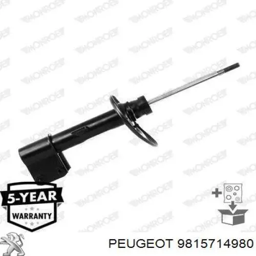 9815714980 Peugeot/Citroen Amortyzator przedni prawy