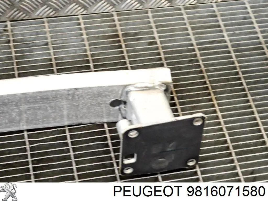 Wzmocnienie zderzaka tylnego 9816071580 Opel