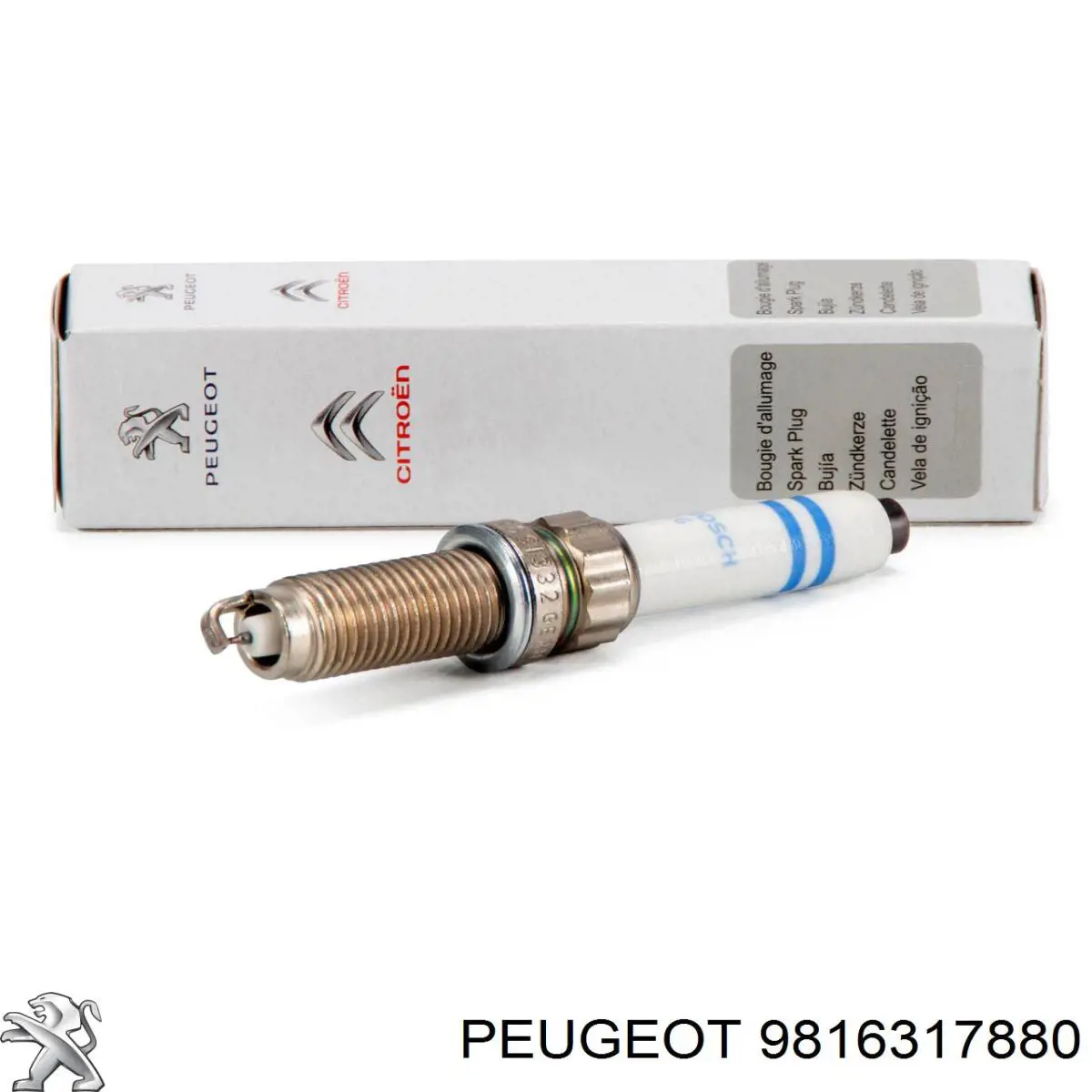 Świeca zapłonowa Peugeot/Citroen 9816317880 cena, od 21,28 USD