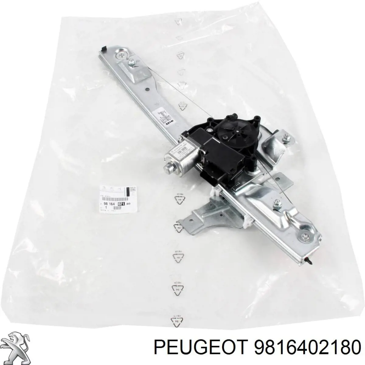Mechanizm podnoszenia szyby drzwi przednich lewych Peugeot/Citroen 9816402180 cena, od 74,91 USD