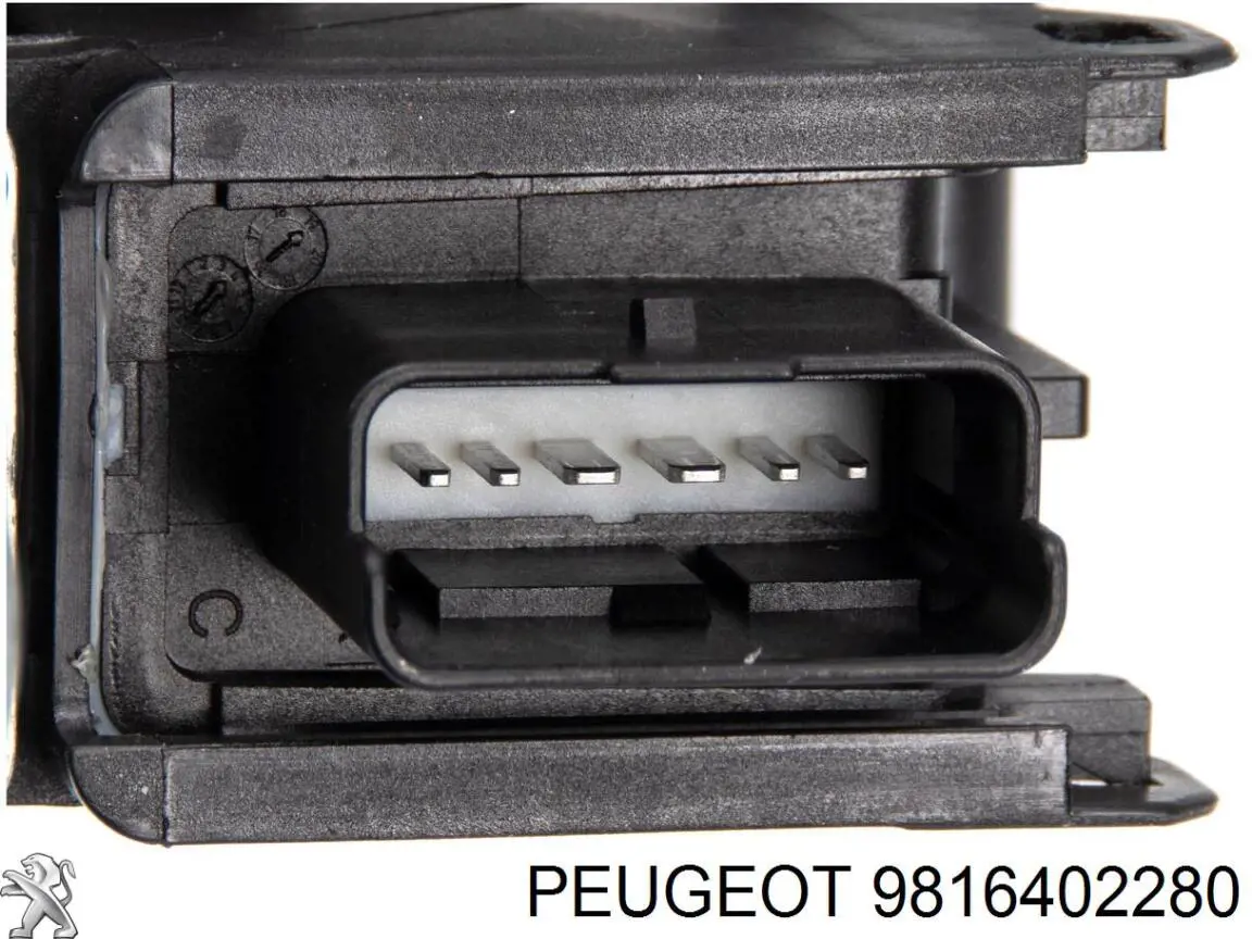 Do koszyka 9806088580 Peugeot/Citroen Mechanizm podnoszenia szyby drzwi tylnych prawych