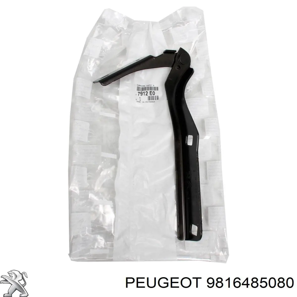 Zawias maski lewy Peugeot/Citroen 9816485080 cena, od 102,15 USD