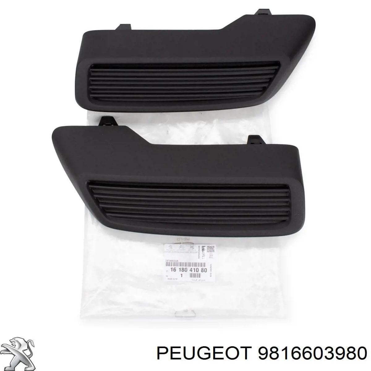 Osłona chłodnicy górna (panel mocowania reflektorów) 9816603980 Peugeot/Citroen