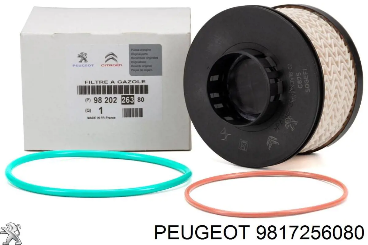 9817256080 Peugeot/Citroen Filtr paliwa