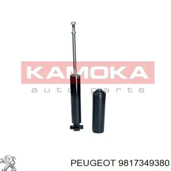 9817349380 Peugeot/Citroen Amortyzator tylny