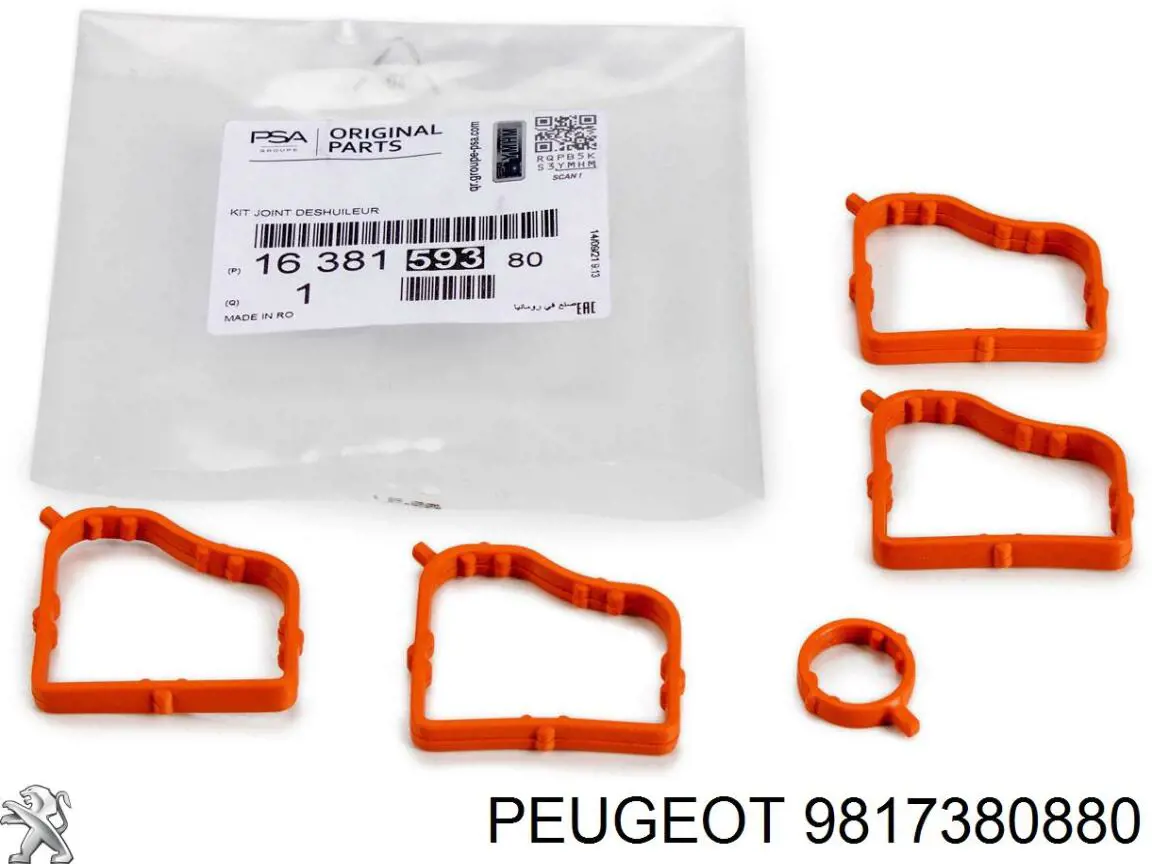 Uszczelka pokrywy zaworowej silnika, pierścień Peugeot/Citroen 9817380880 cena, od 5,08 USD