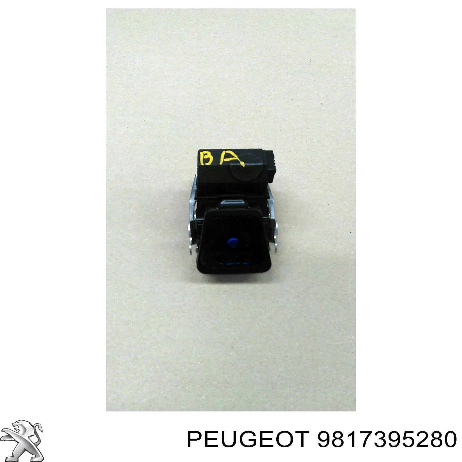 Nadkole błotnika przedniego lewe 9817395280 Peugeot/Citroen