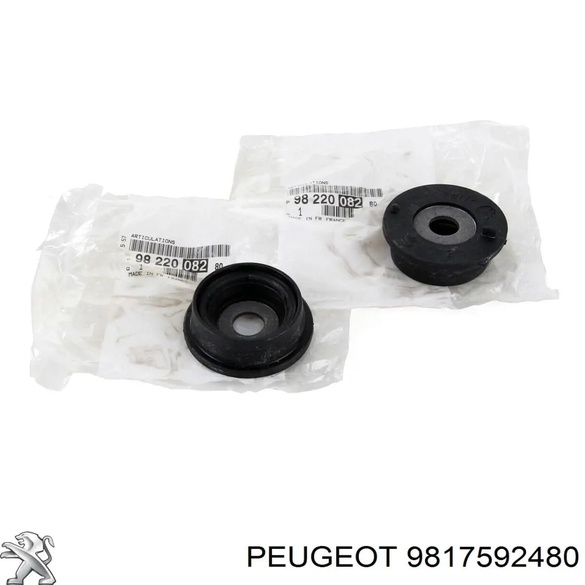 Łożysko podporowe amortyzatora przedniego 9817592480 Peugeot/Citroen