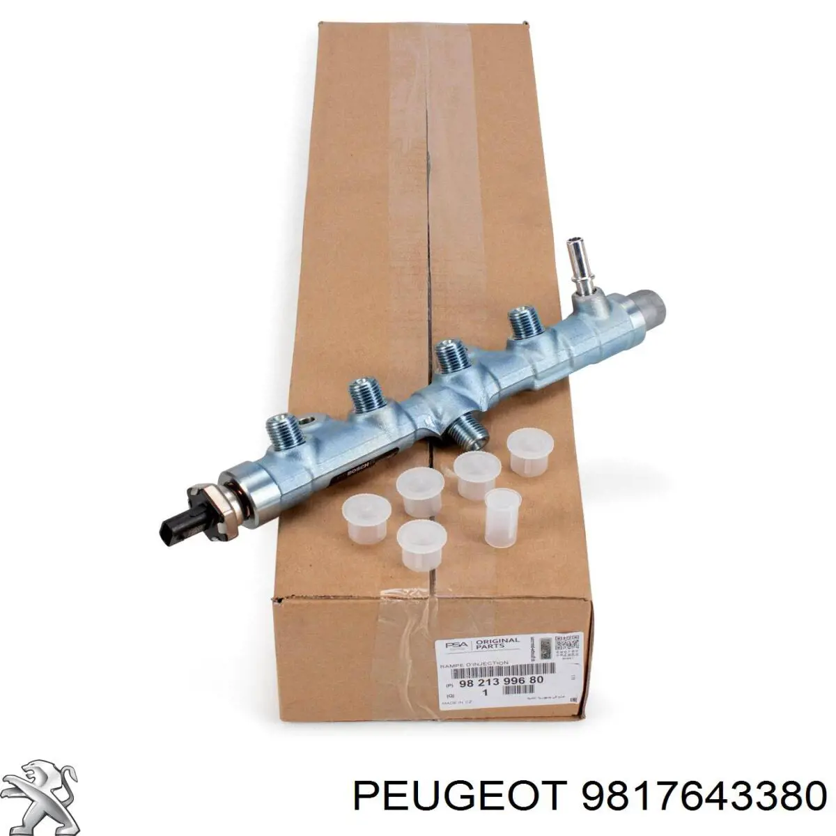Uszczelka pokrywy zaworowej silnika Peugeot/Citroen 9817643380