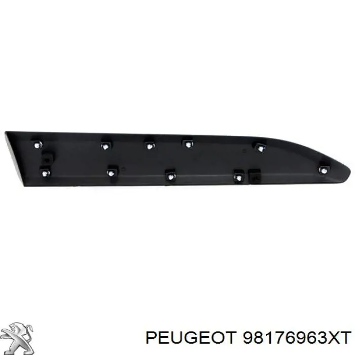 Listwa ochronna drzwi przednich lewych dolna Peugeot/Citroen 98176963XT cena, od 125,87 USD