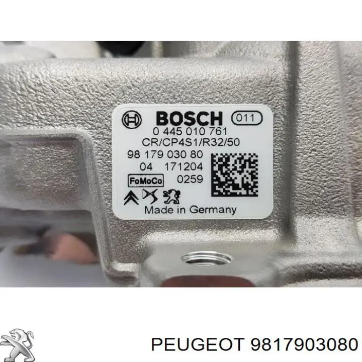 Pompa wtryskowa wysokiego ciśnienia Peugeot/Citroen 9817903080 cena, od 291,14 USD