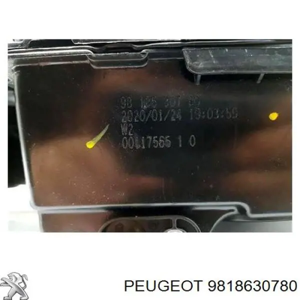 Zbiornik AD BLUE 9818630780 Peugeot/Citroen