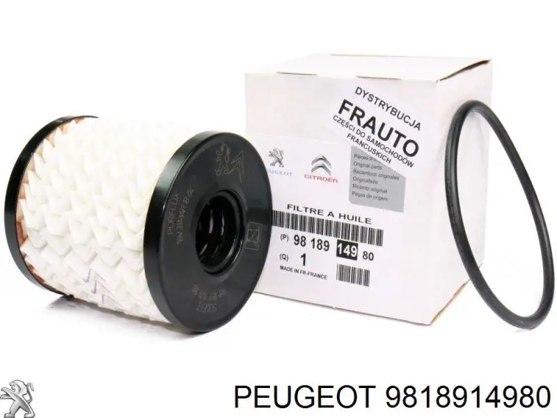 Filtr oleju Peugeot/Citroen 9818914980 cena, od 8,25 USD