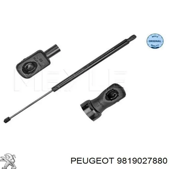 Amortyzator klapy bagażnika (3/5 drzwi-tylnych) Peugeot/Citroen 9819027880 cena, od 18,60 USD