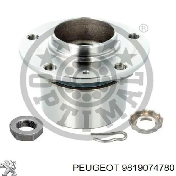 9819074780 Peugeot/Citroen Piasta tylna