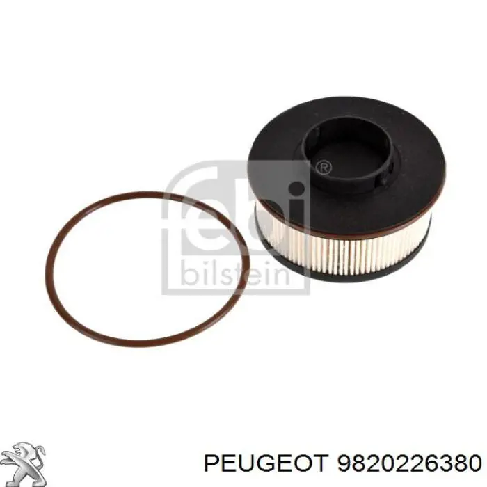 Filtr paliwa Peugeot/Citroen 9820226380 cena, od 15,38 USD