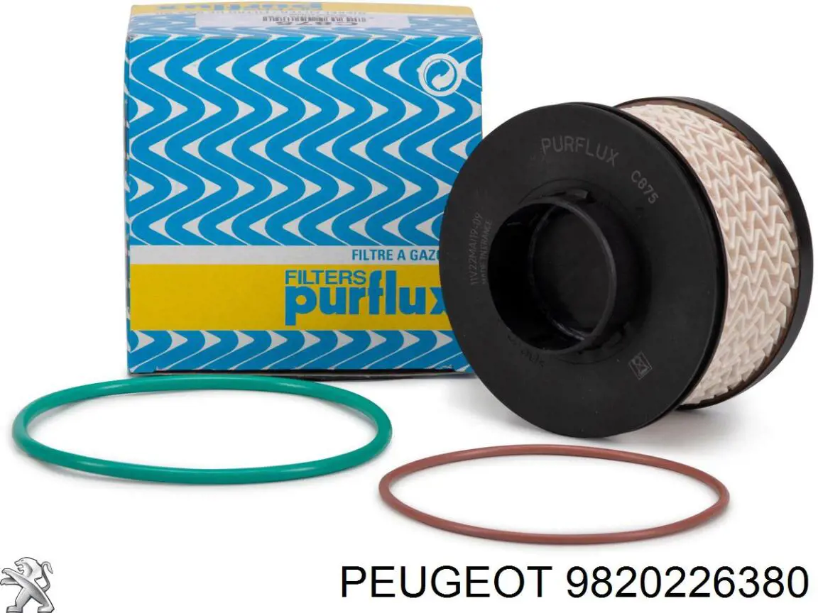 Do koszyka 9820226380 Peugeot/Citroen Filtr paliwa