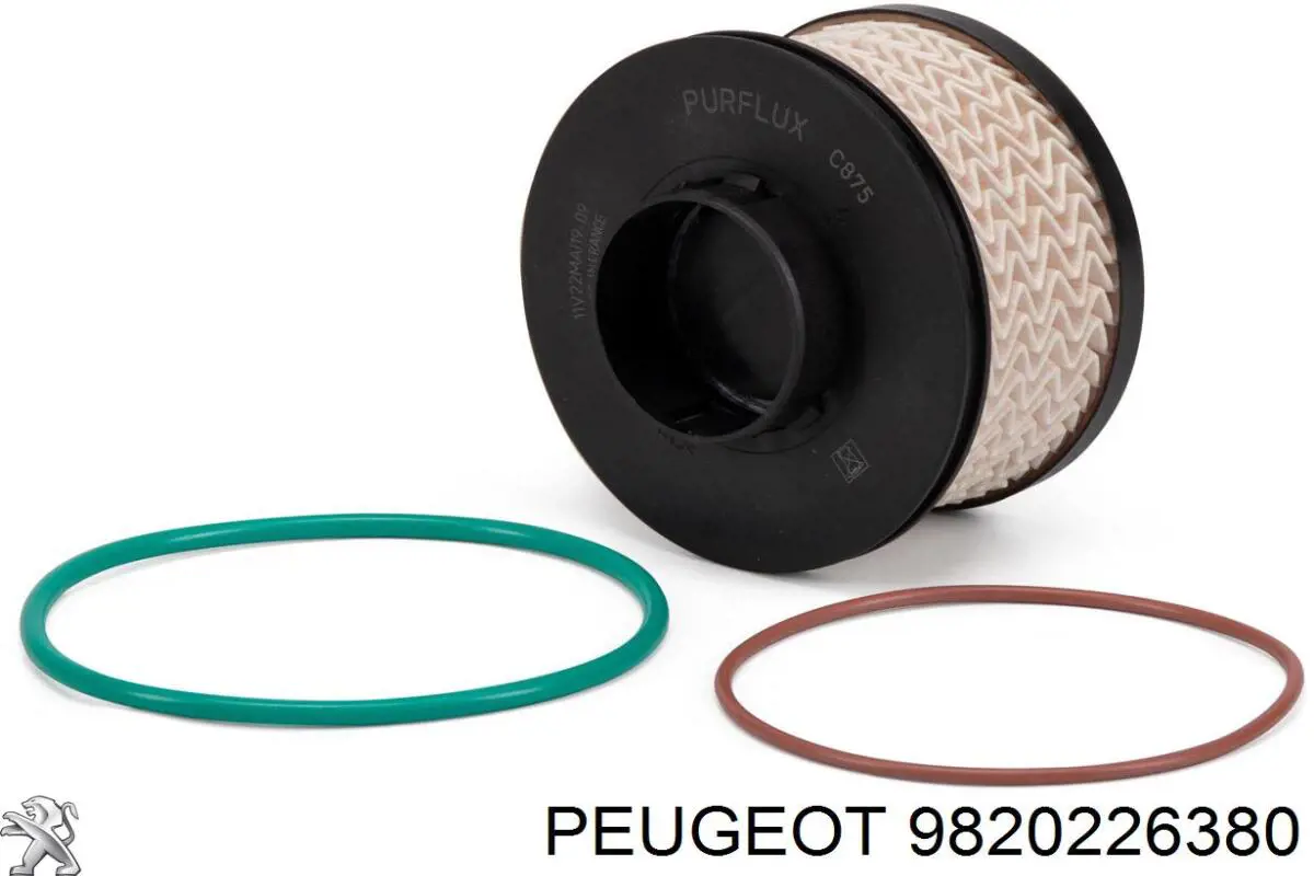 Filtr paliwa Peugeot/Citroen 9820226380 cena, od 15,38 USD