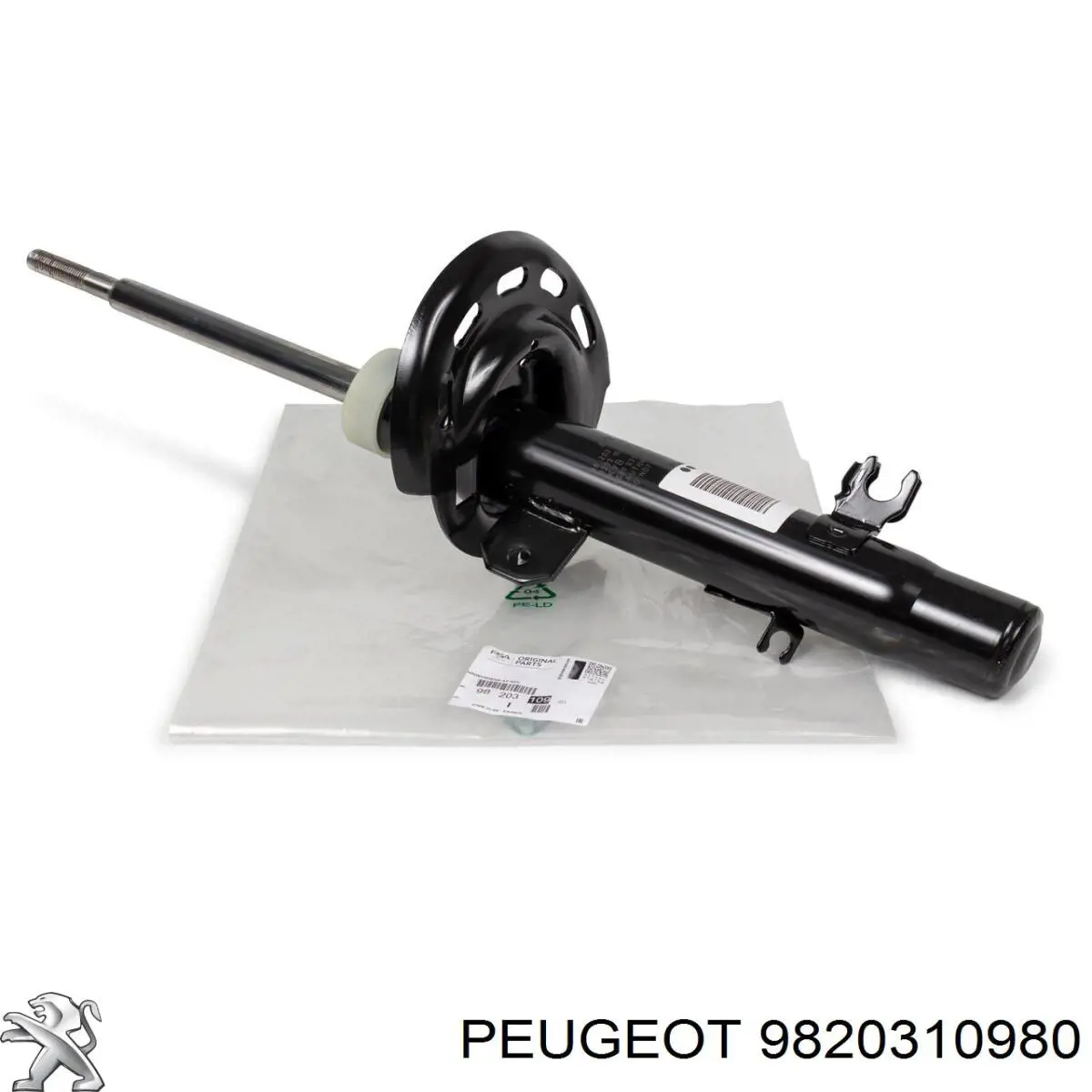 Do koszyka 9820310980 Peugeot/Citroen Amortyzator przedni lewy