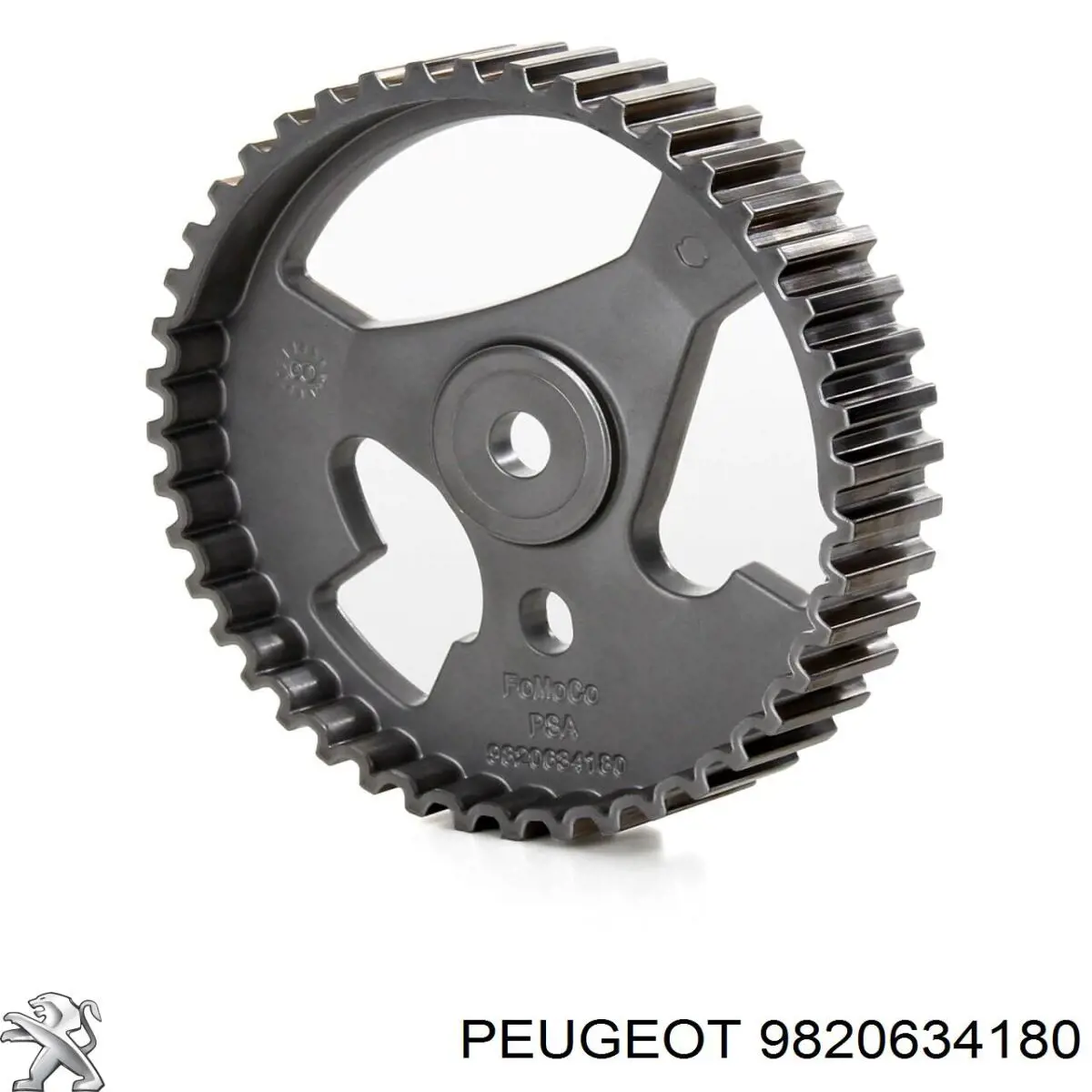 Koło zębatewalcowe wałka rozrządu silnika Peugeot/Citroen 9820634180