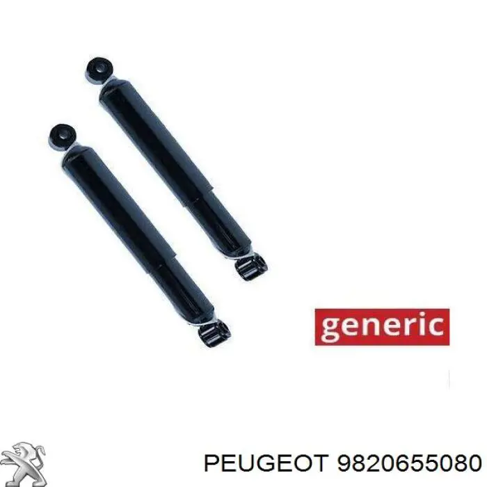 Do koszyka 9815666580 Peugeot/Citroen Amortyzator przedni prawy