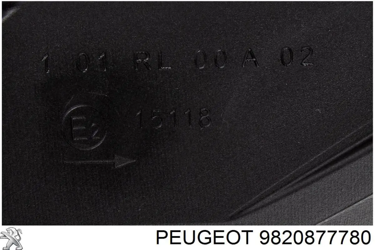 Reflektor do jazdy dziennej lewy Peugeot/Citroen 9820877780 cena, od 92,82 USD