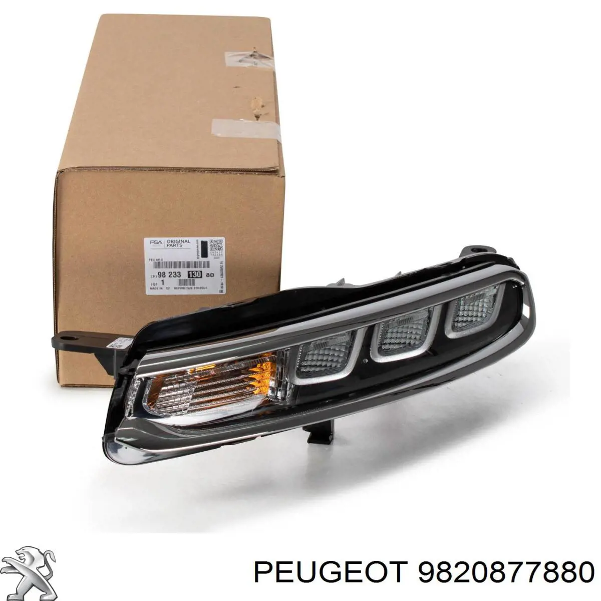 Lampa przeciwmgielna prawa Peugeot/Citroen 9820877880 cena, od 224,74 USD