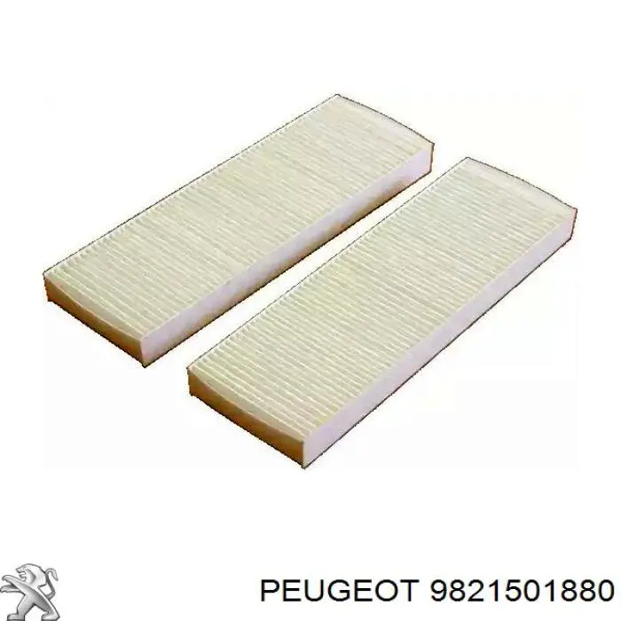 Filtr kabiny Peugeot/Citroen 9821501880 cena, od 10,10 USD